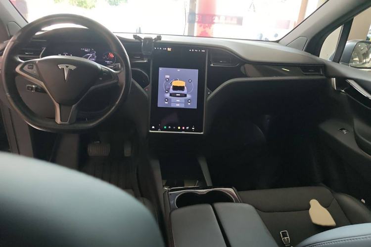 Used Tesla Model X 2016 X 75D Audio And AC Panel