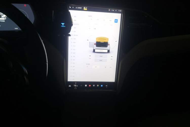 Used Tesla Model X 2016 X 90D Audio And AC Panel