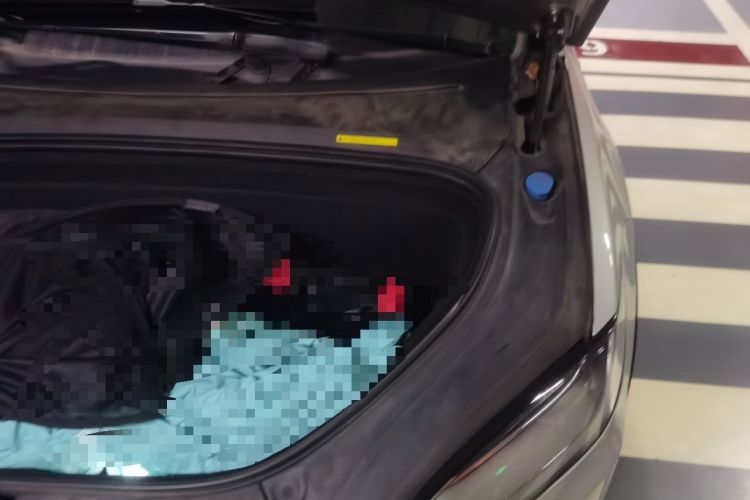 Used Tesla Model X 2016 X 90D Engine Bay Left