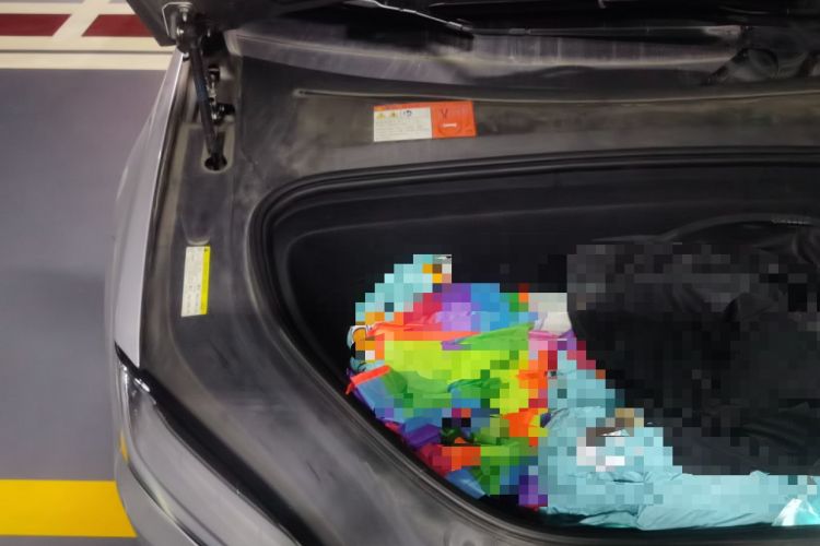 Used Tesla Model X 2016 X 90D Engine Bay Right