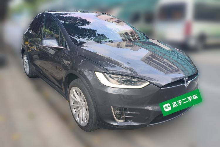 Used Tesla Model X 2016 X 90D Front Right 45 Deg