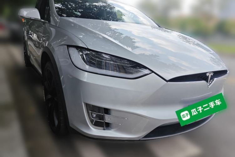 Used Tesla Model X 2016 X 90D Front Right 45 Deg
