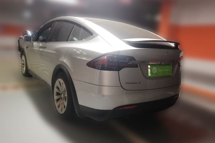 Used Tesla Model X 2016 X 90D Rear Left 45 Deg