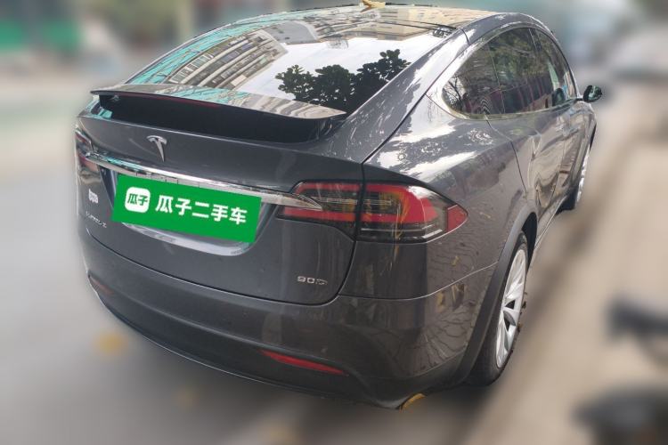 Used Tesla Model X 2016 X 90D Rear Right 45 Deg