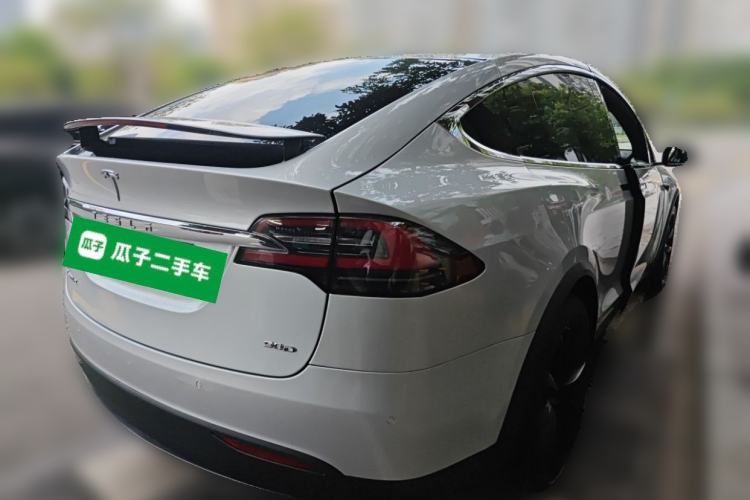 Used Tesla Model X 2016 X 90D Rear Right 45 Deg