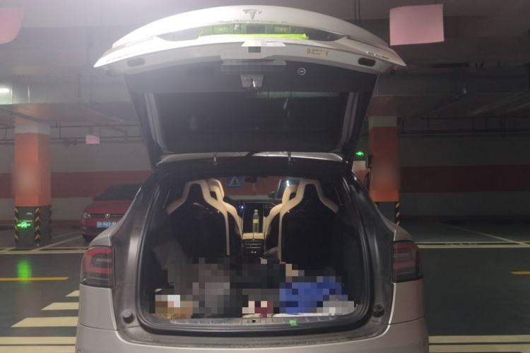 Used Tesla Model X 2016 X 90D Trunk