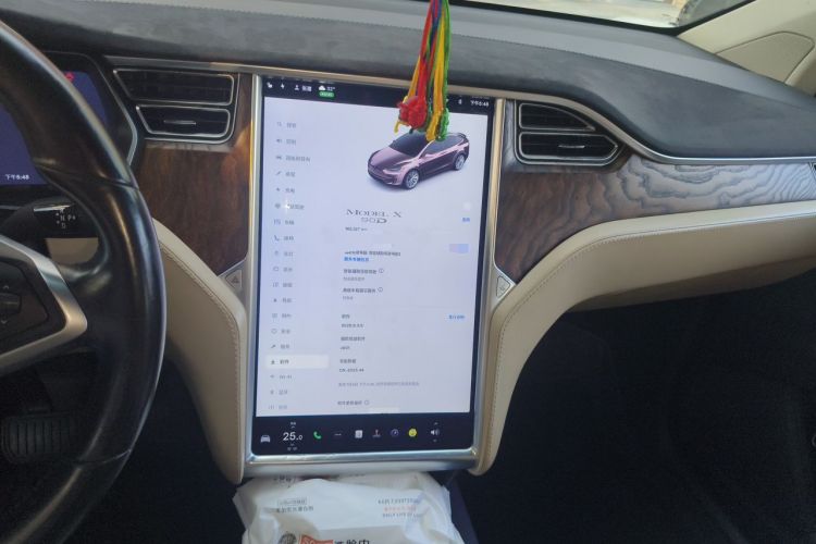 Used Tesla Model X 2016 X 90D Audio And AC Panel