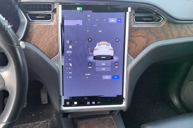 Used Tesla Model X 2016 X 90D Audio And AC Panel
