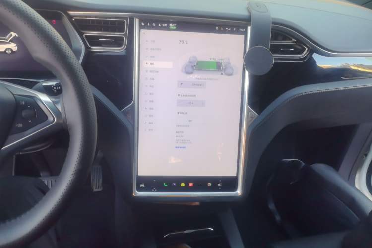 Used Tesla Model X 2016 X 75D Audio And AC Panel
