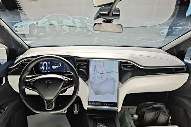 Used Tesla Model X 2016 X P100D Performance High-Performance Edition Center Console