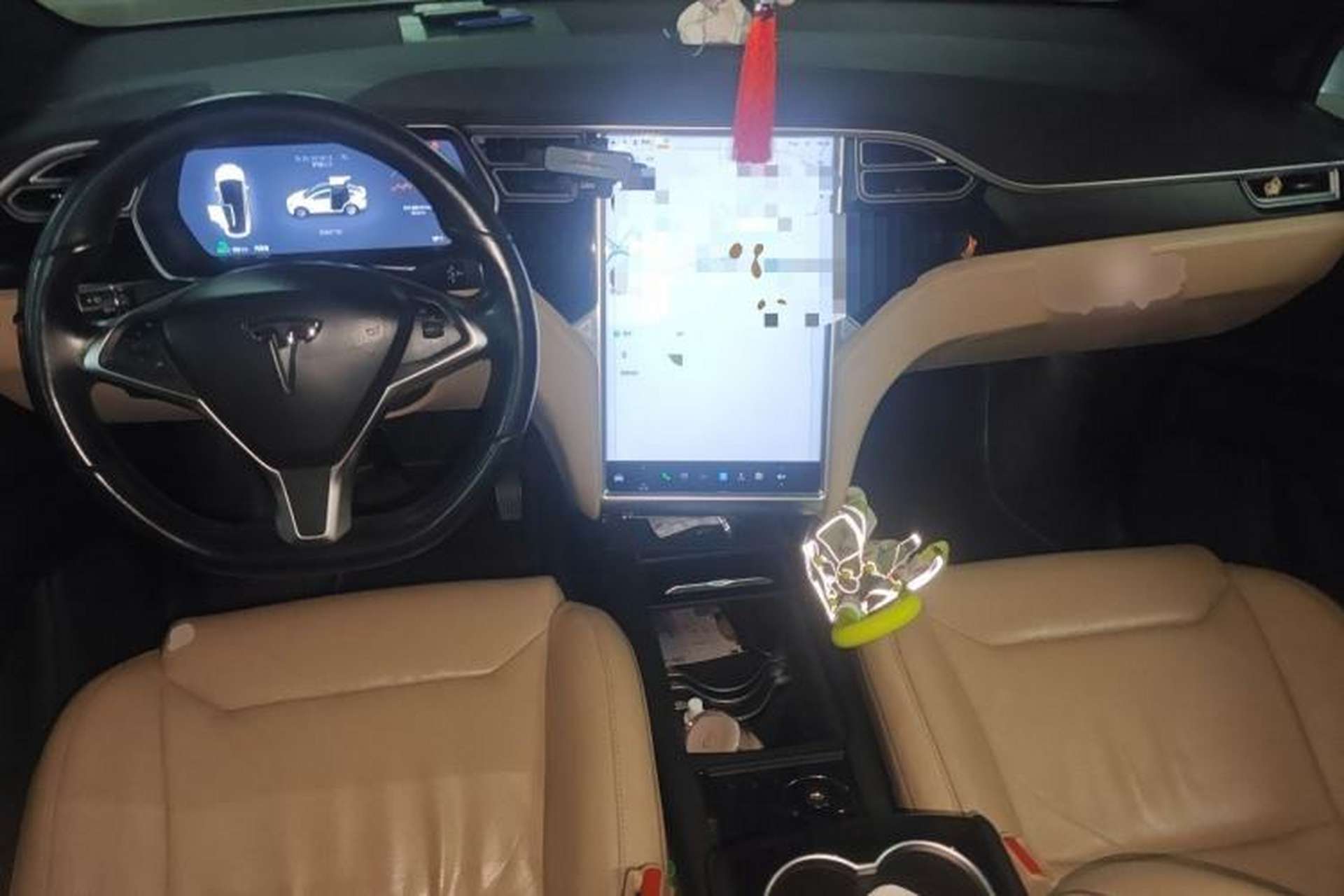 Used Tesla Model X 2016 X 75D Center Console