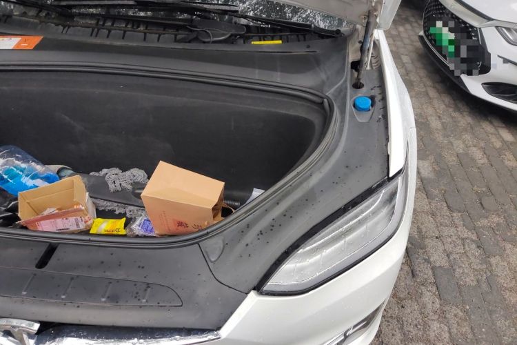 Used Tesla Model X 2016 X 75D Engine Bay Left