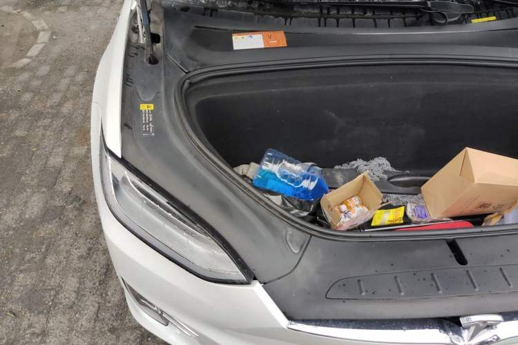 Used Tesla Model X 2016 X 75D Engine Bay Right