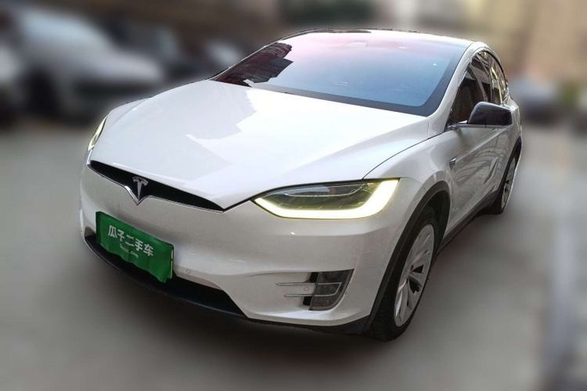 Used Tesla Model X 2016 X 75D Front Left 45 Deg