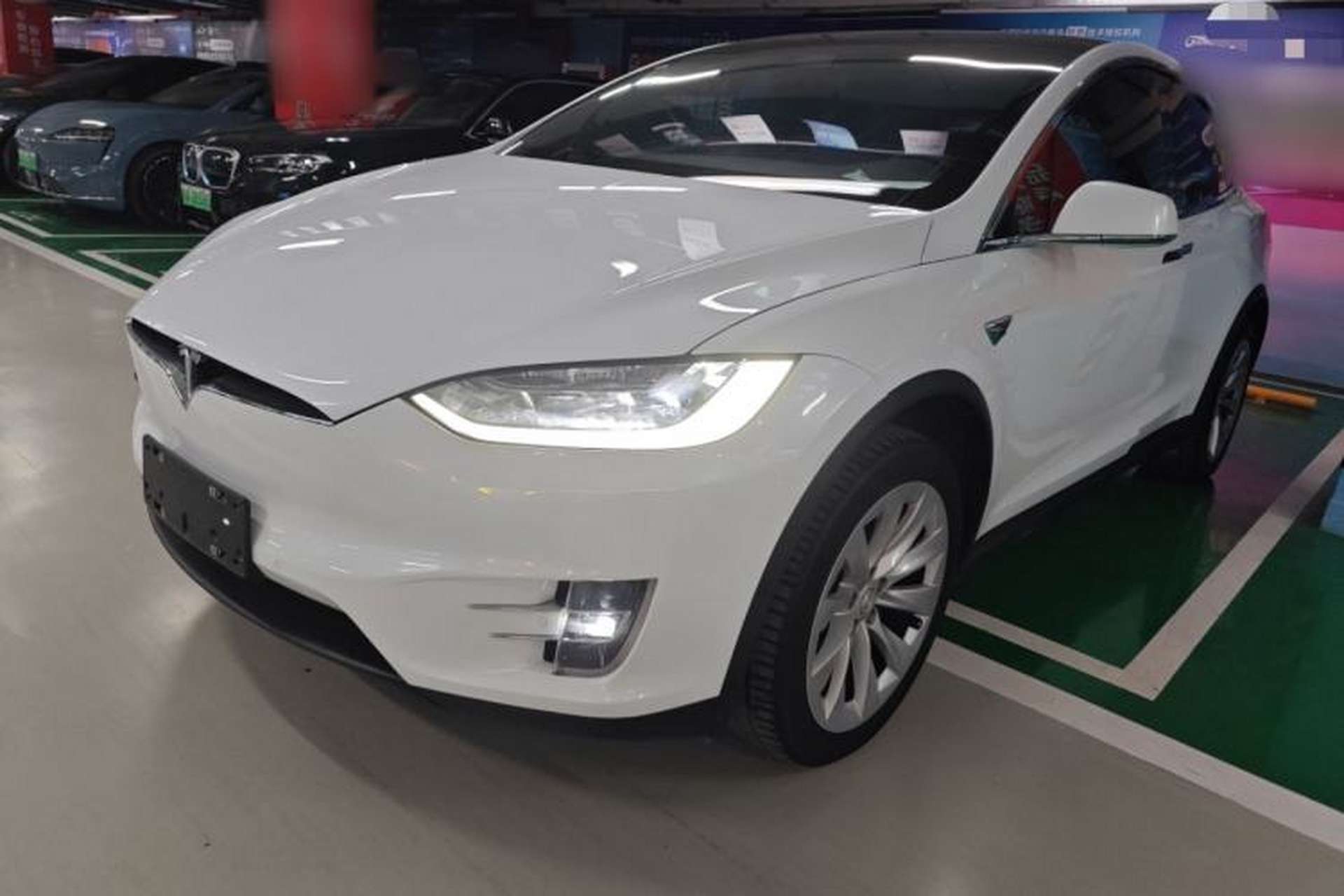 Used Tesla Model X 2016 X 75D Front Left 45 Deg