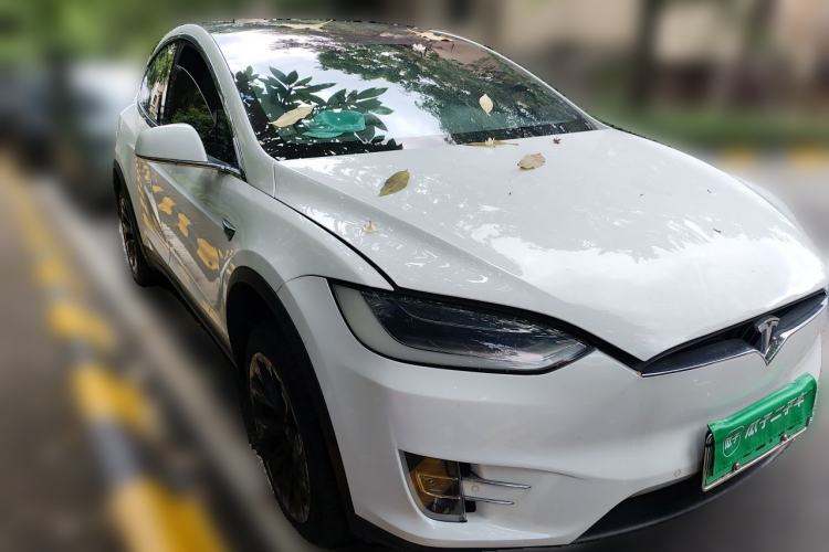 Used Tesla Model X 2016 X 90D Front Right 45 Deg