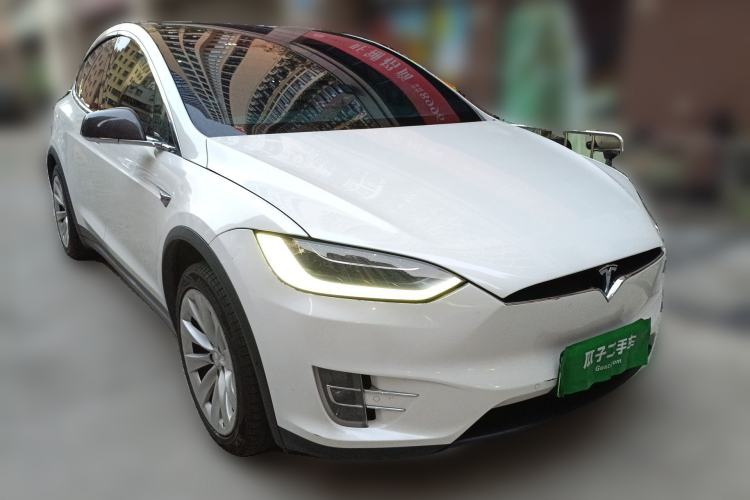 Used Tesla Model X 2016 X 75D Front Right 45 Deg