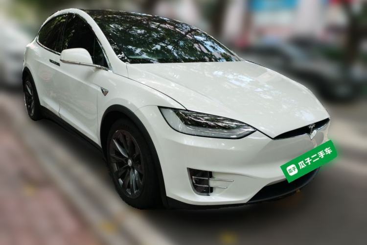 Used Tesla Model X 2016 X 75D Front Right 45 Deg