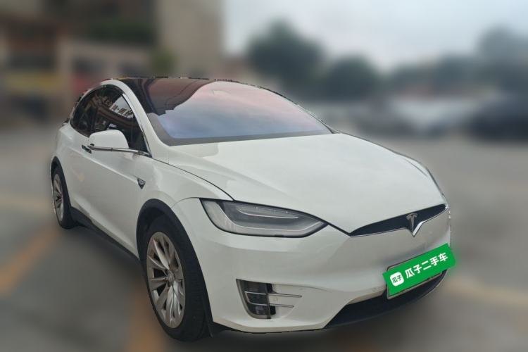 Used Tesla Model X 2016 X 75D Front Right 45 Deg