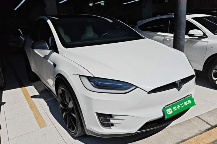 Used Tesla Model X 2016 X P100D Performance High-Performance Edition Front Right 45 Deg