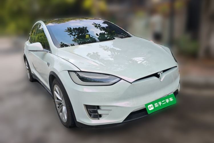 Used Tesla Model X 2016 X 75D Front Right 45 Deg