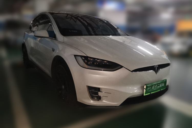 Used Tesla Model X 2016 X 90D Front Right 45 Deg