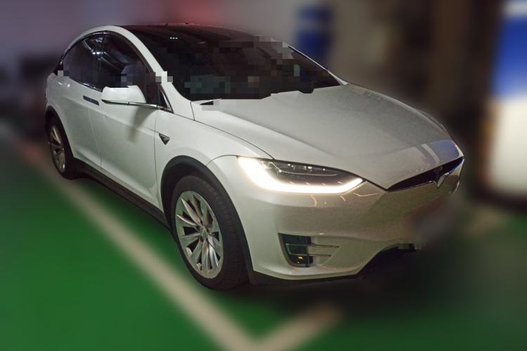 Used Tesla Model X 2016 X 90D Front Right 45 Deg