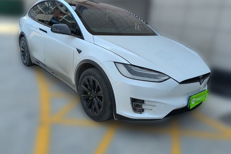 Used Tesla Model X 2016 X 75D Front Right 45 Deg