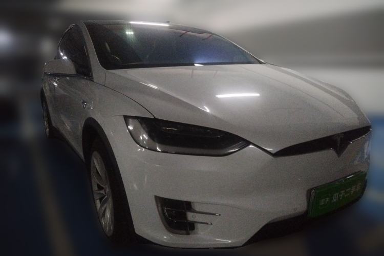 Used Tesla Model X 2016 X 90D Front Right 45 Deg