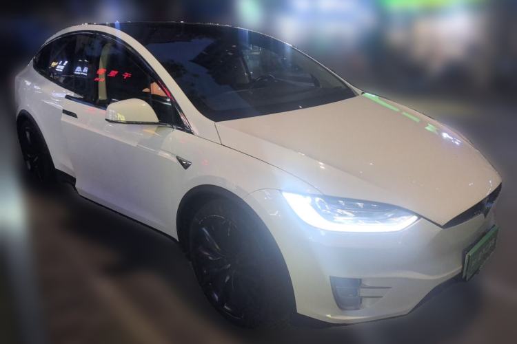 Used Tesla Model X 2016 X 90D Front Right 45 Deg