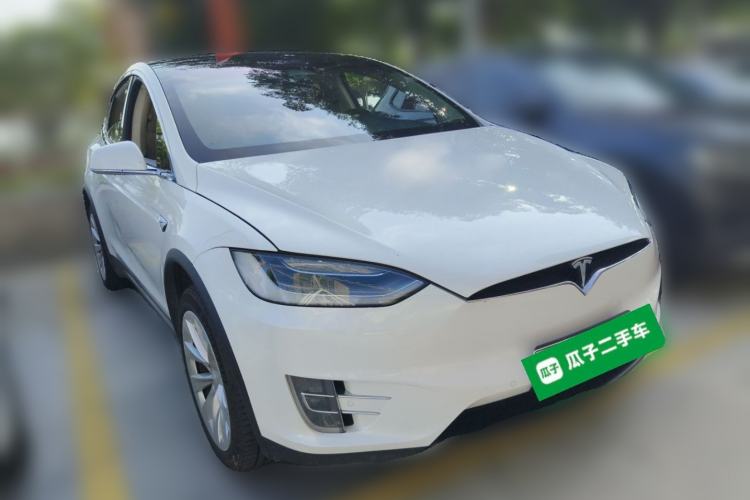 Used Tesla Model X 2016 X 90D Front Right 45 Deg