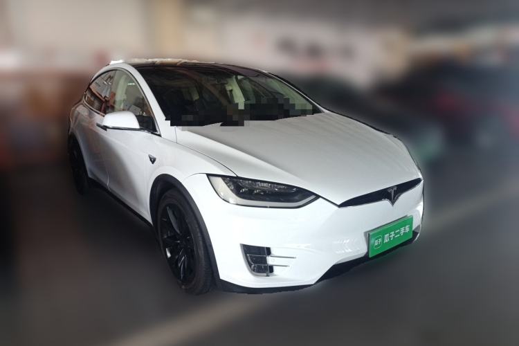 Used Tesla Model X 2016 X 90D Front Right 45 Deg