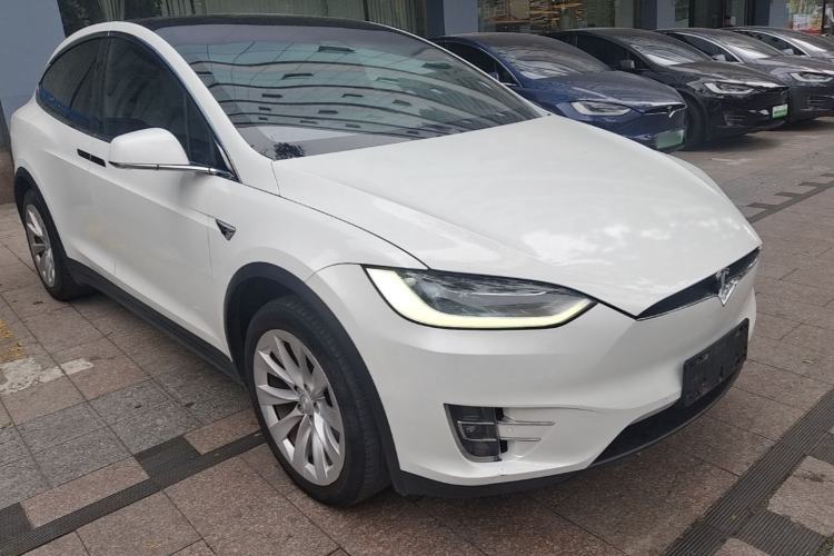 Used Tesla Model X 2016 X 75D Front Right 45 Deg