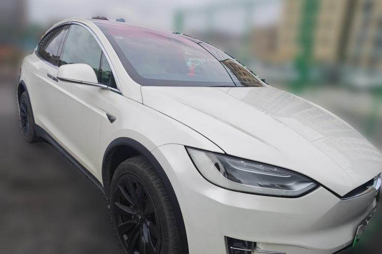 Used Tesla Model X 2016 X 90D Front Right 45 Deg