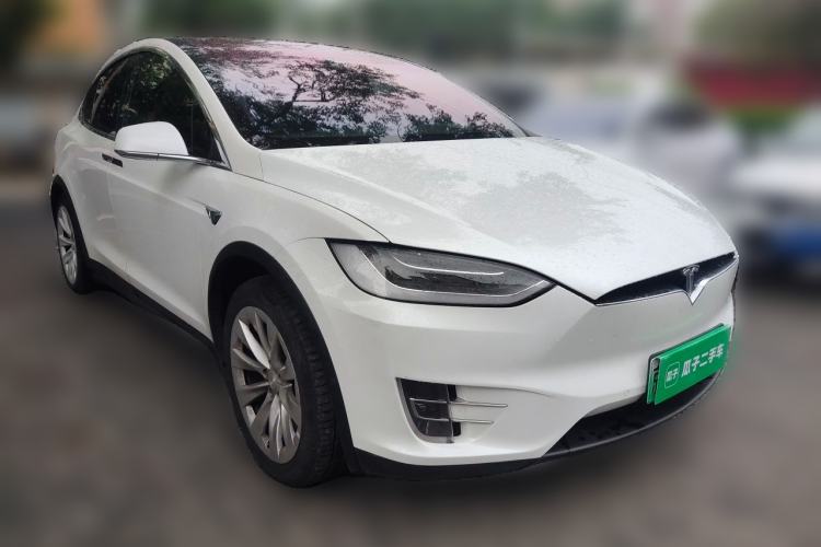 Used Tesla Model X 2016 X 75D Front Right 45 Deg