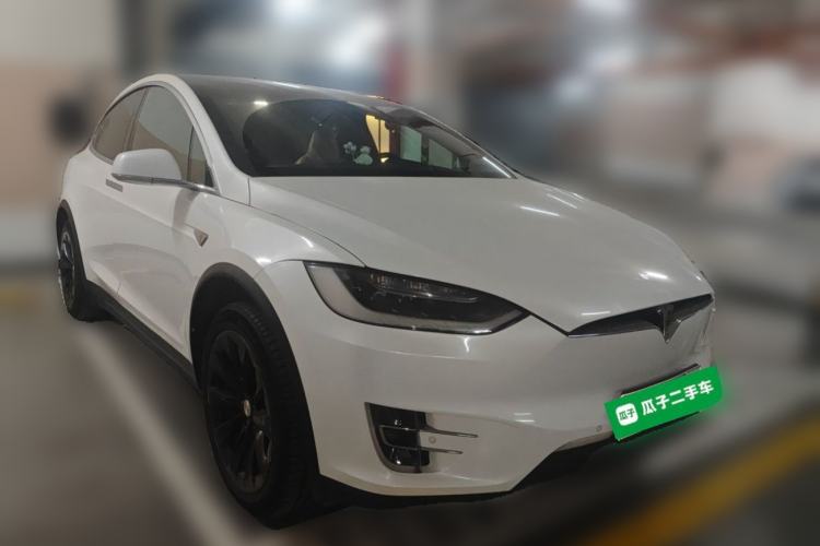 Used Tesla Model X 2016 X 75D Front Right 45 Deg