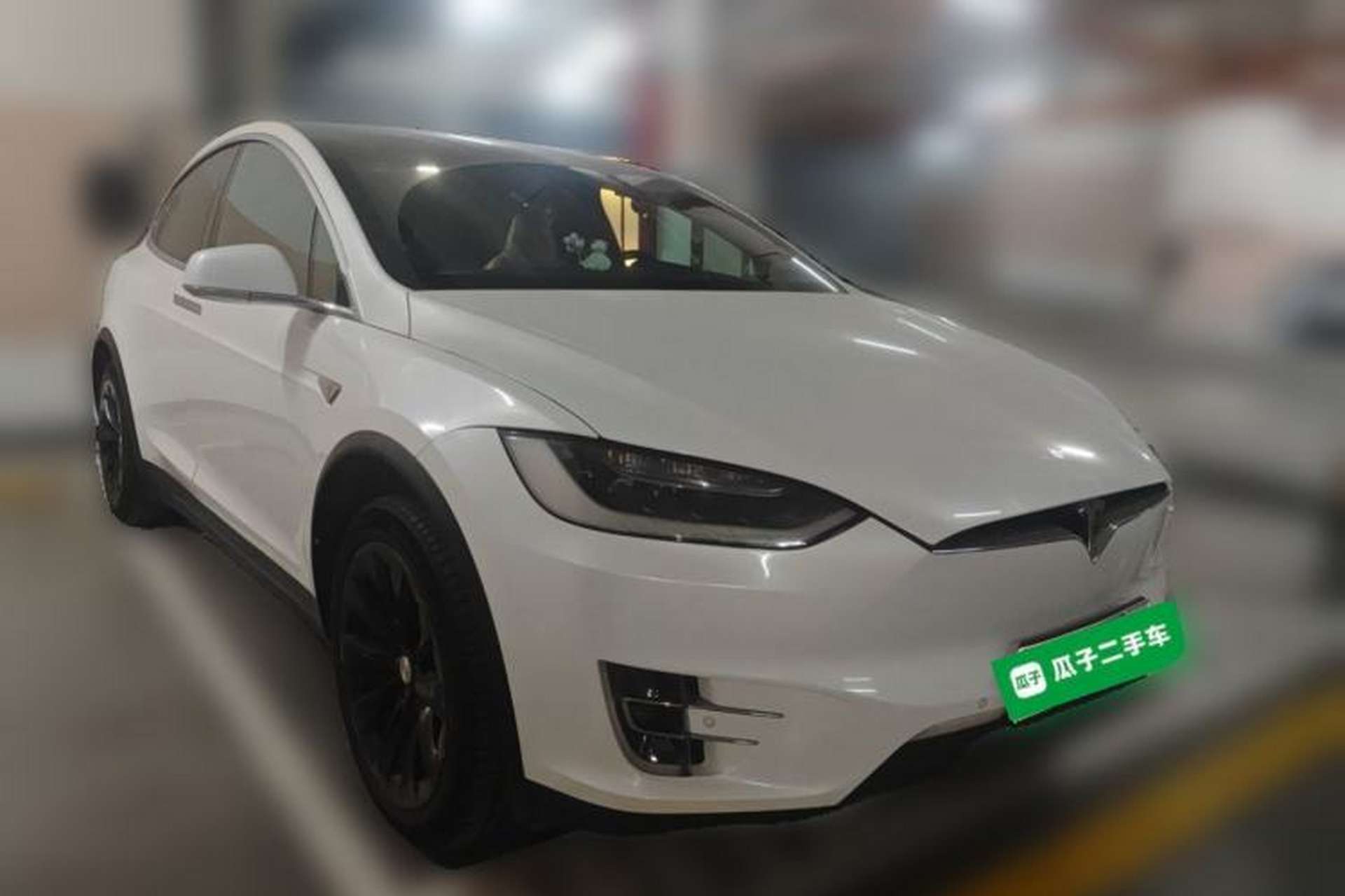 Used Tesla Model X 2016 X 75D Front Right 45 Deg