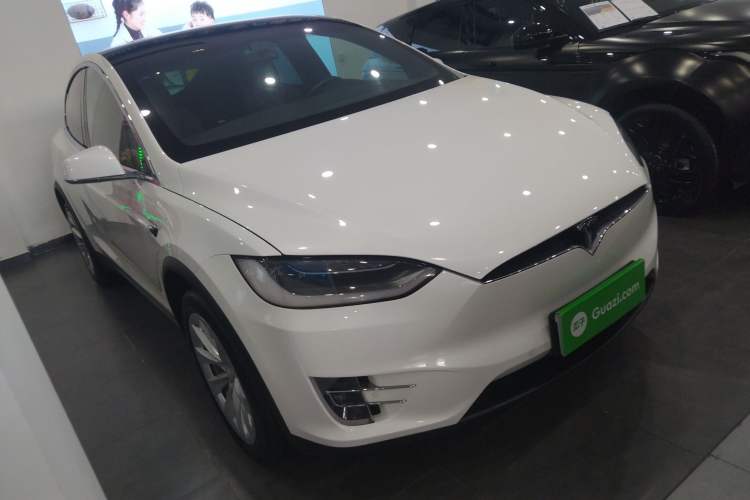 Used Tesla Model X 2016 X 75D Front Right 45 Deg