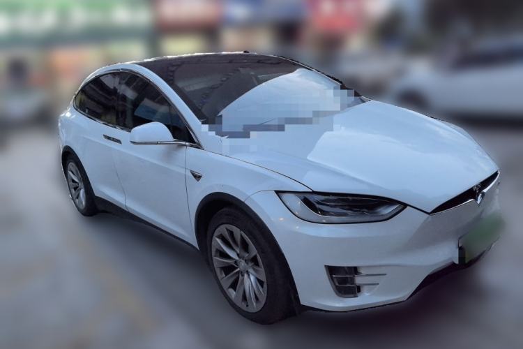 Used Tesla Model X 2016 X 90D Front Right 45 Deg
