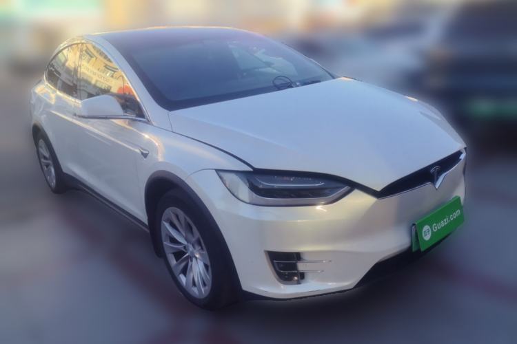 Used Tesla Model X 2016 X 75D Front Right 45 Deg