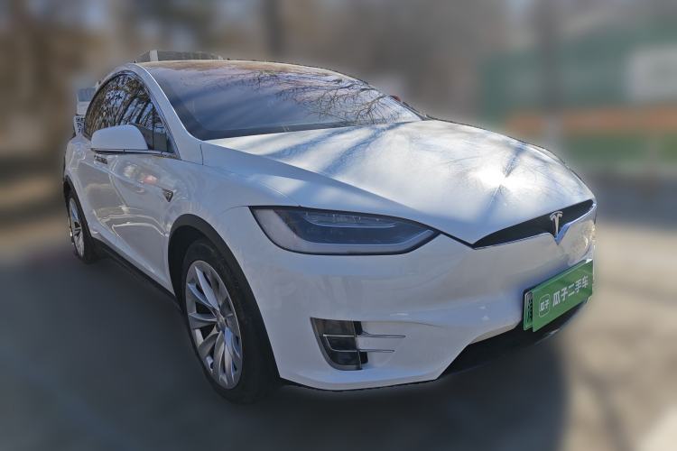 Used Tesla Model X 2016 X 75D Front Right 45 Deg