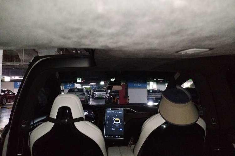 Used Tesla Model X 2016 X 75D Headliner