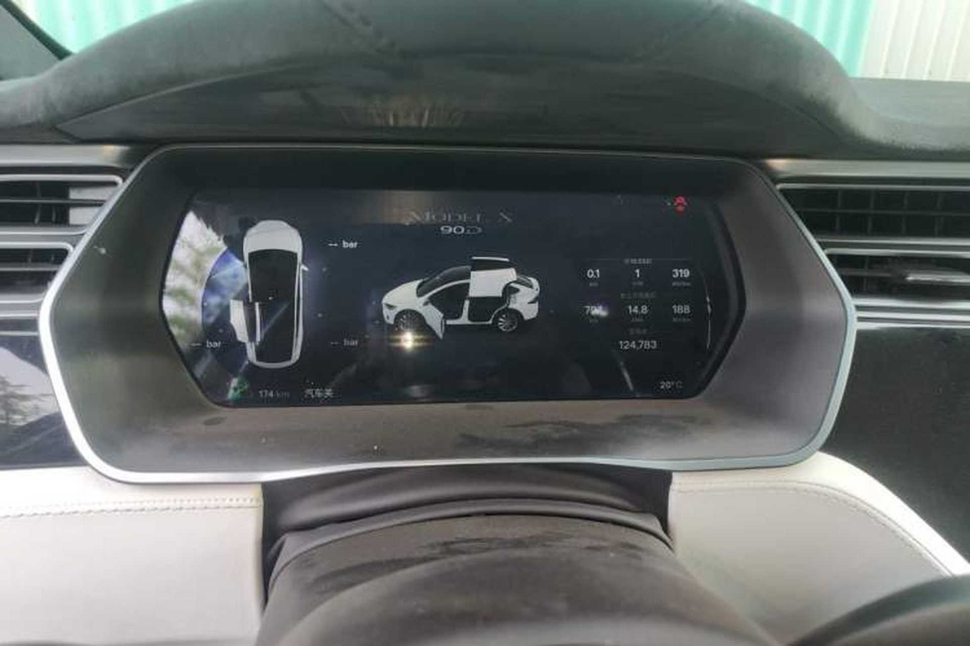 Used Tesla Model X 2016 X 90D Instrument Cluster