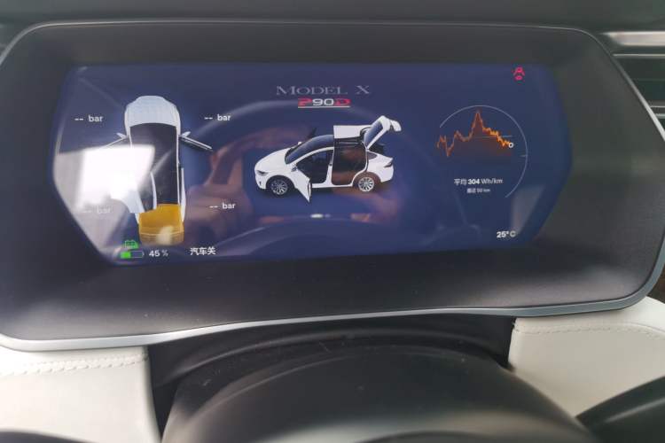 Used Tesla Model X  Instrument Cluster