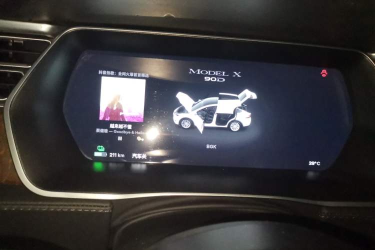 Used Tesla Model X 2016 X 90D Instrument Cluster