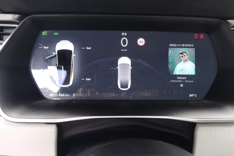 Used Tesla Model X 2016 X 75D Instrument Cluster