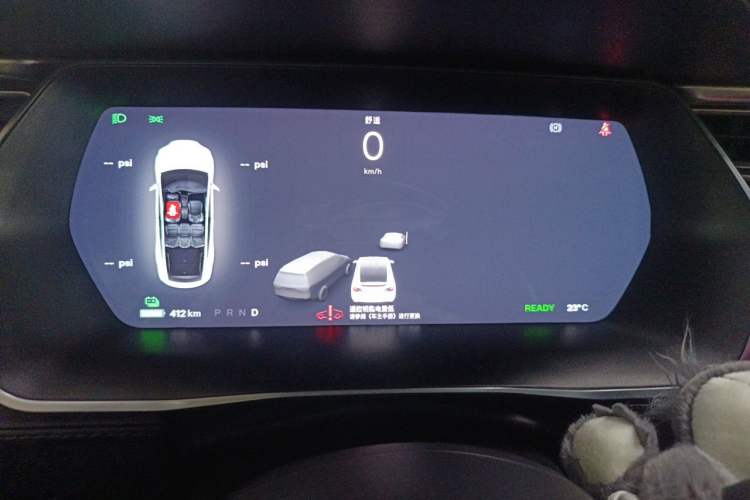 Used Tesla Model X 2016 X 90D Instrument Cluster