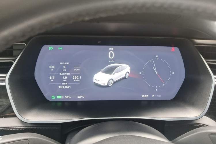 Used Tesla Model X 2016 X 75D Instrument Cluster