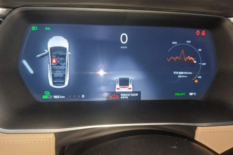 Used Tesla Model X 2016 X 75D Instrument Cluster