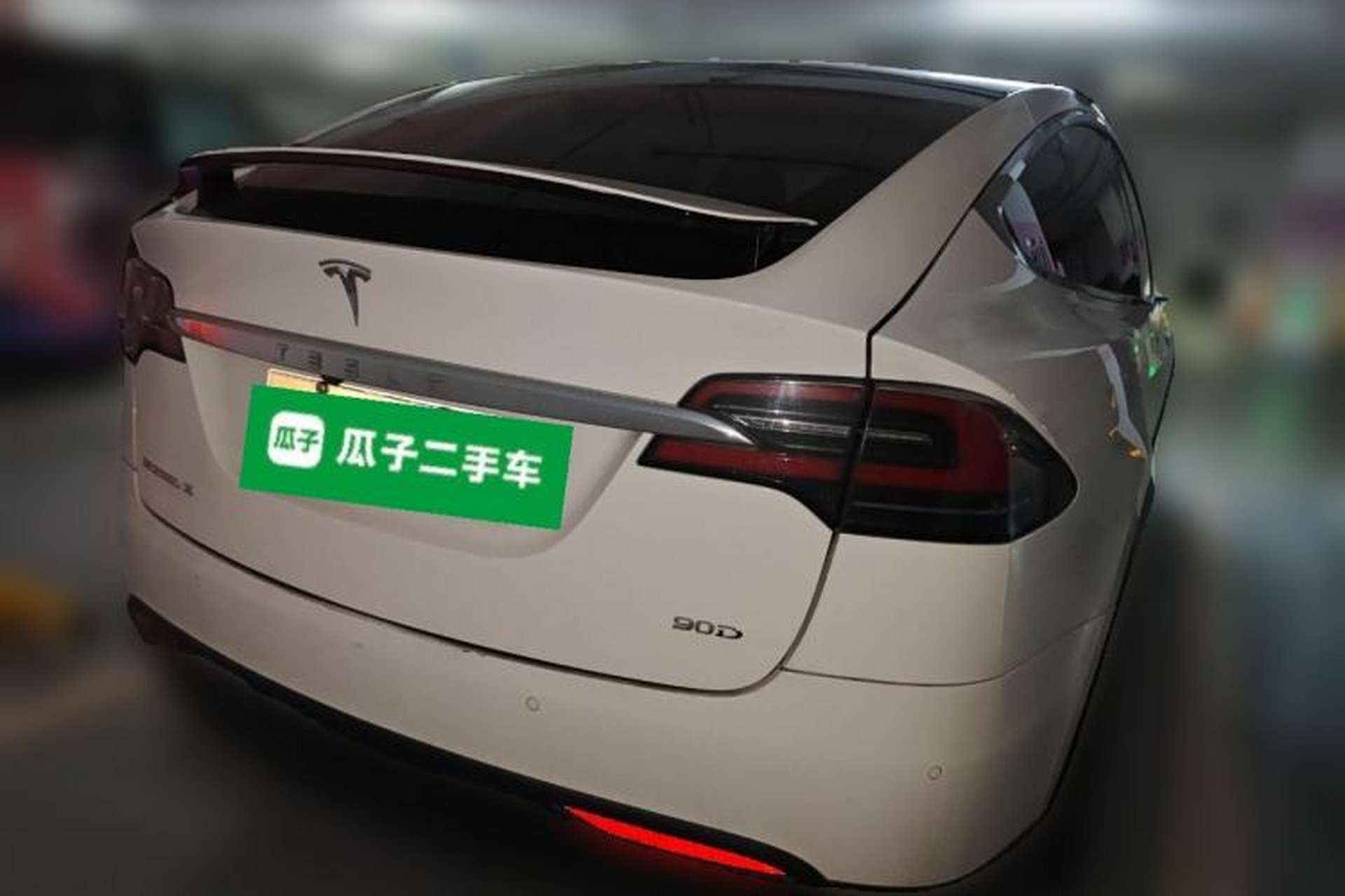 Used Tesla Model X 2016 X 90D Rear